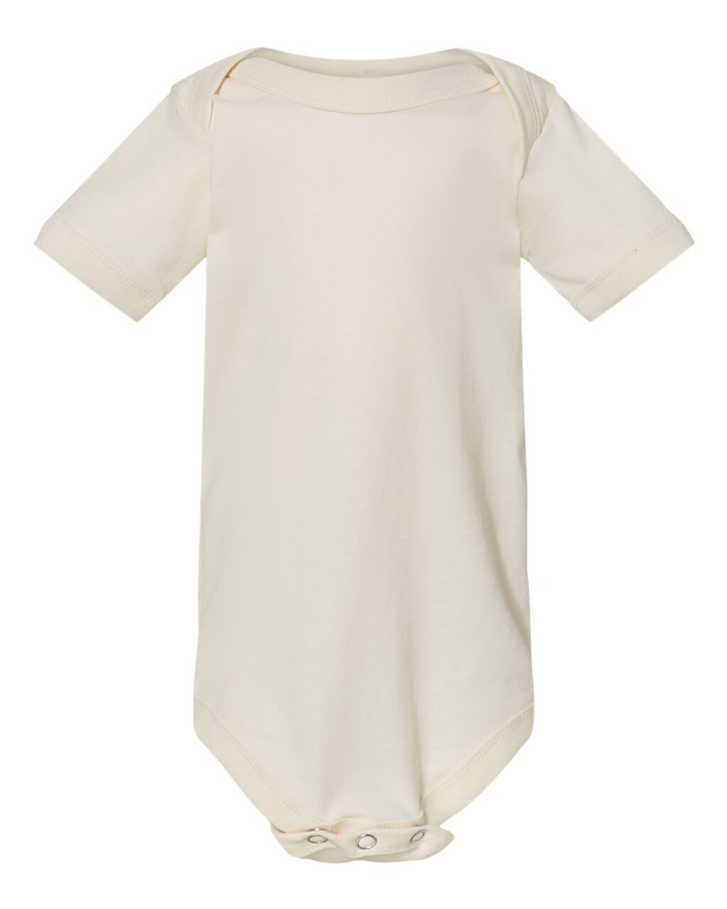 BELLA+CANVAS Infant Short Sleeve Jersey One Piece Bodysuit for Everyday Wear, Soft Cotton Baby Outfit & Comfort Wear